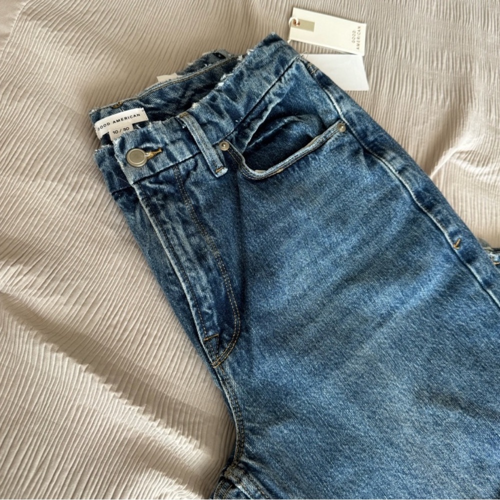 Good American Women’s 90’s Slim Leg Jeans size 10/30 - Picture 3 of 3